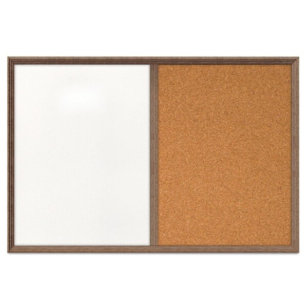 Enclosed Corkboard, 1 Door, 48"x36", 4" Fra